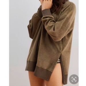 Aerie Fuzzy Desert Sweatshirt